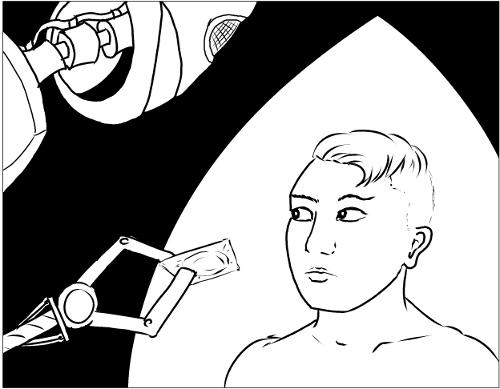 Future condom dispensing robot
