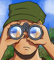 Spying on the nude beach