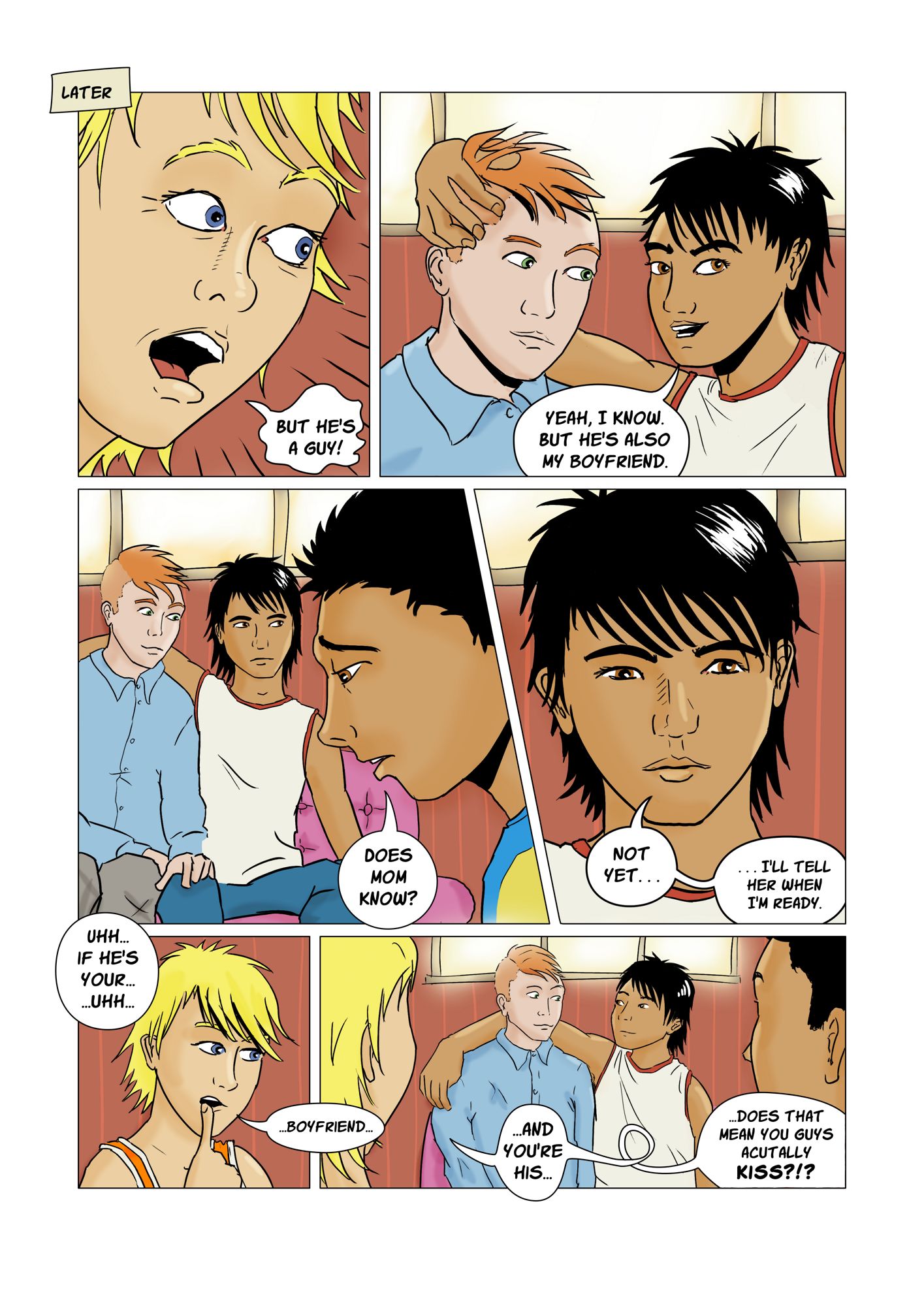Comics page