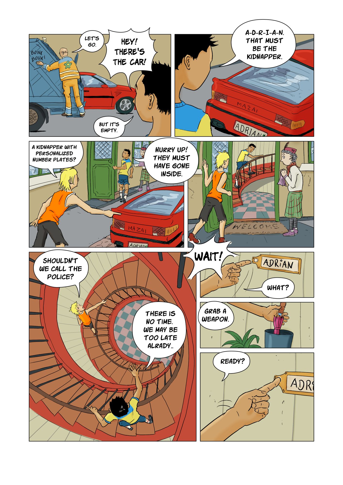 Comics page